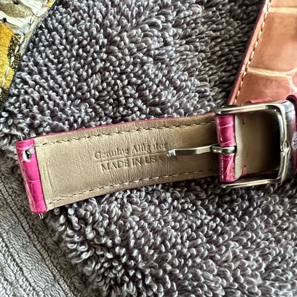 Michele CSX Ultimate Diamond Chronograph Watch with Alligator Watchbands - Picture 7 of 9